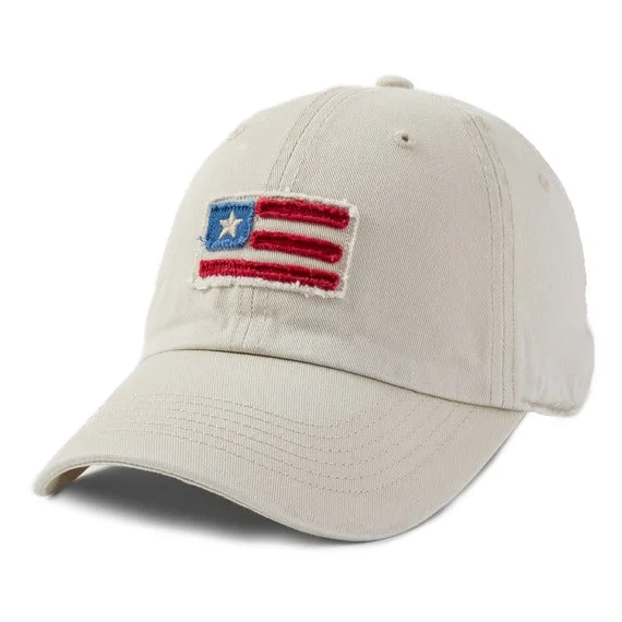 American Flag Tattered Chill Cap