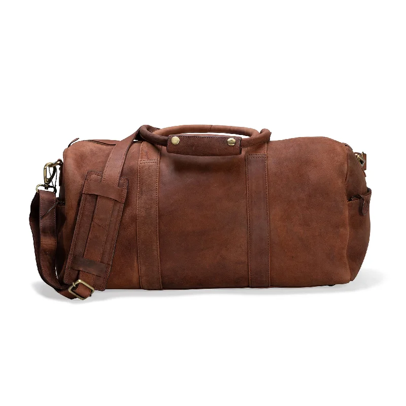 Leather Duffle Bag - Boston