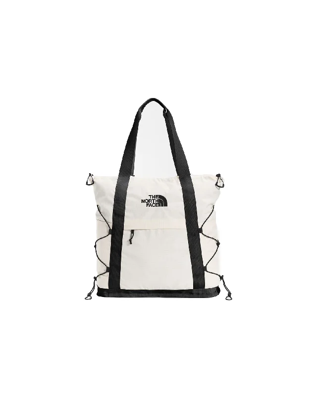 Borealis Tote Bag - Gardenia White / Black