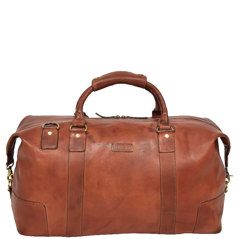 Classic Two Tone Weekend Bag Savoy Tan