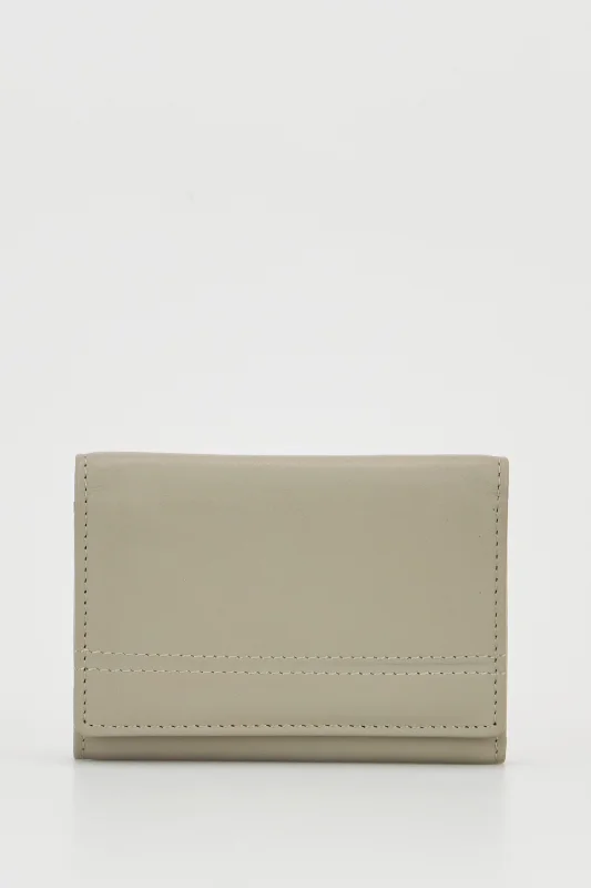 Leather Small Trifold Wallet