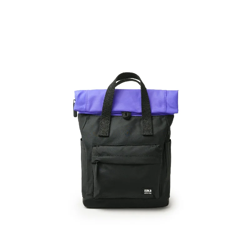 Creative Waste Canfield B Black / Simple Purple Recycled Nylon