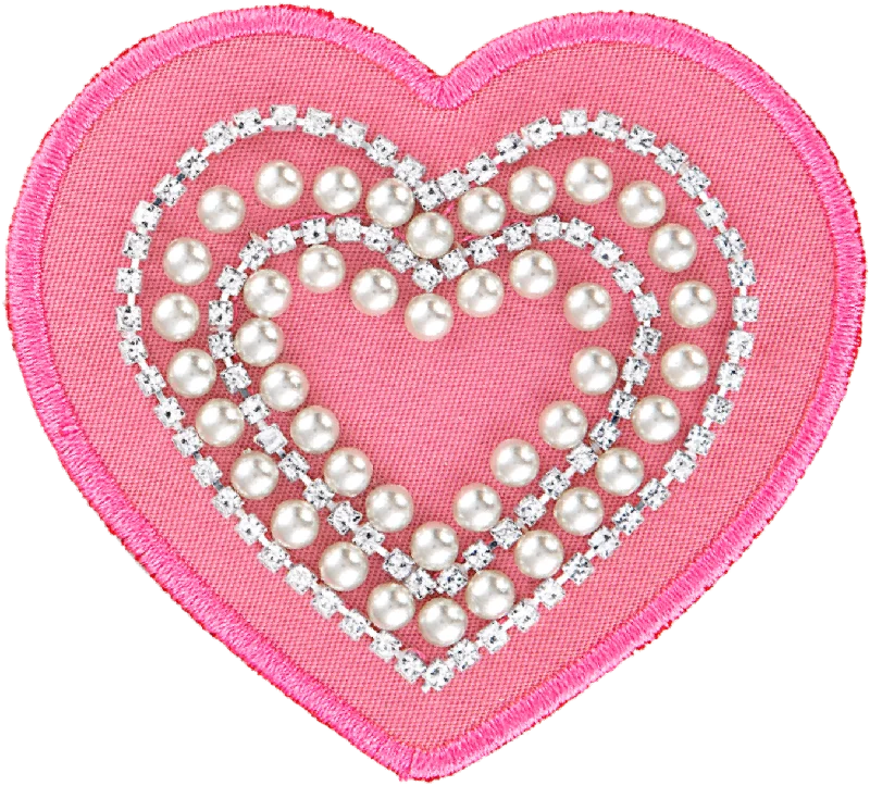 Crystal Heart Patch