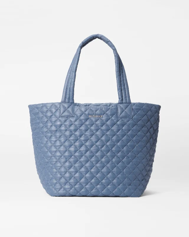 Denim Rec Medium Metro Tote Deluxe