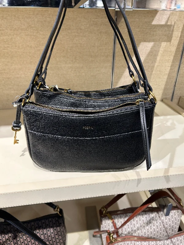 Fossil Skylar Baguette In Black (Pre-Order)