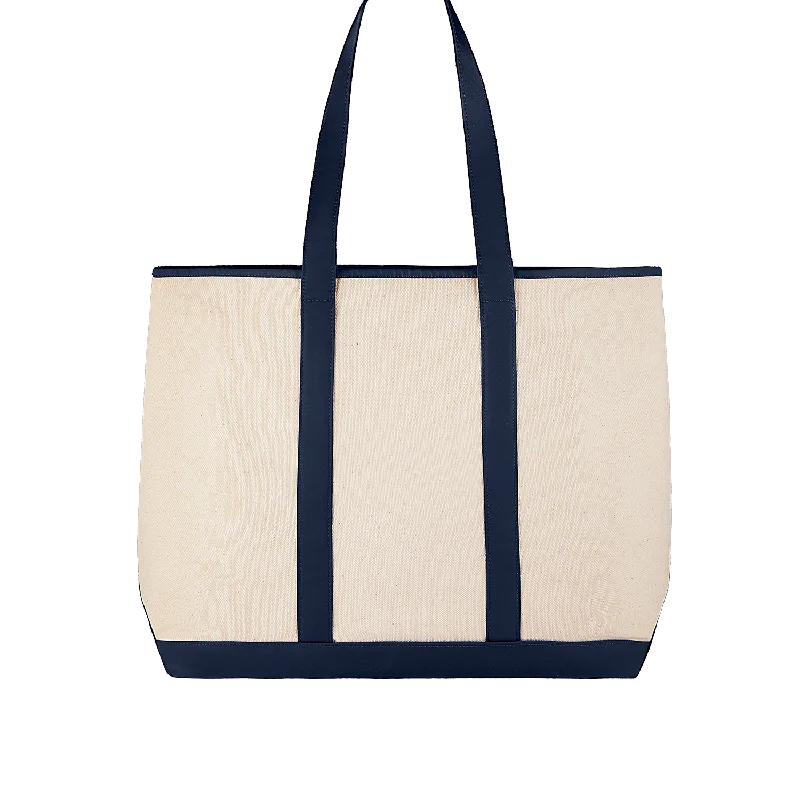 Large Canvas & Nylon Tote