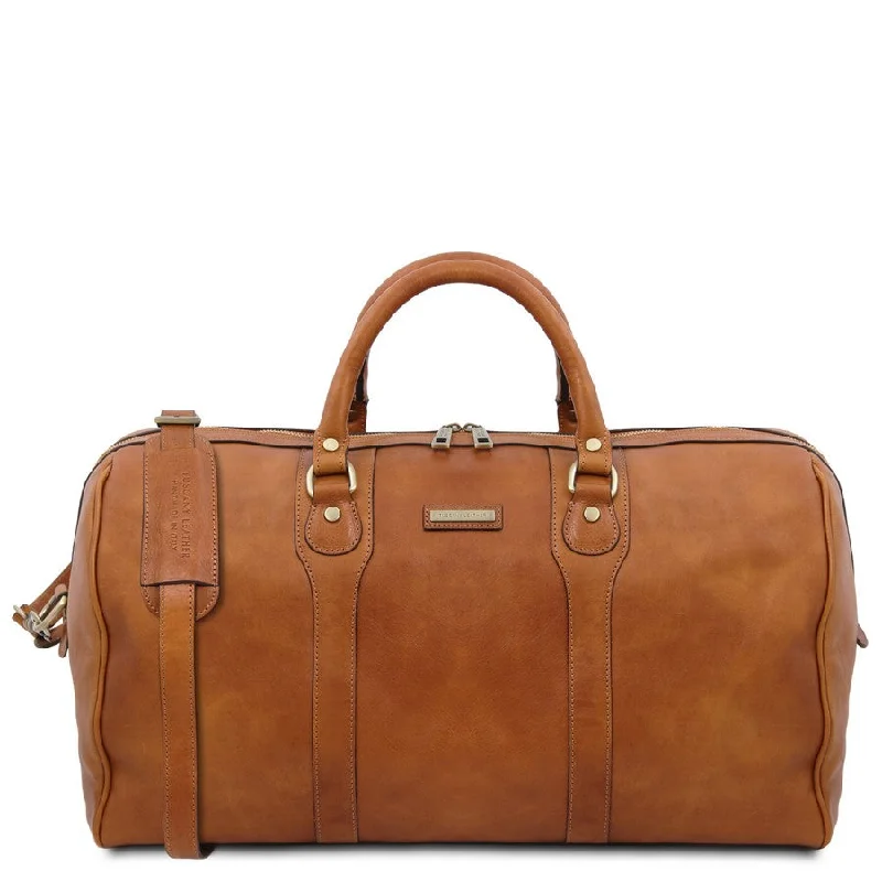 Oslo Leather Travel Duffel Bag