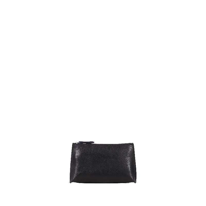 LIPSTICK POUCH BLACK CALF