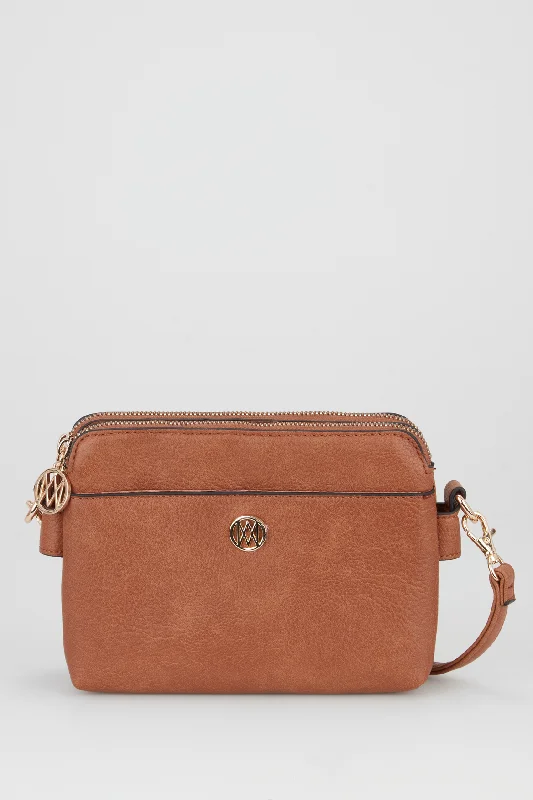 Multi Compartment Crossbody Bag