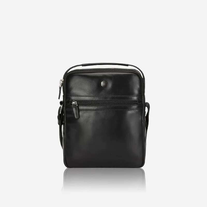 Mens Crossbody Organiser, Black