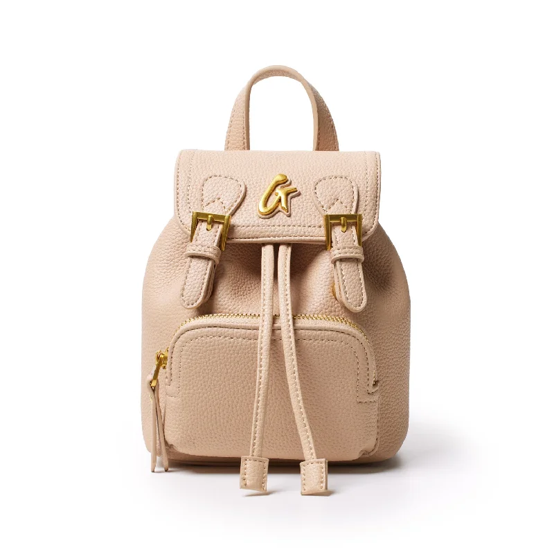 PEBBLE MINI BACKPACK NUDE