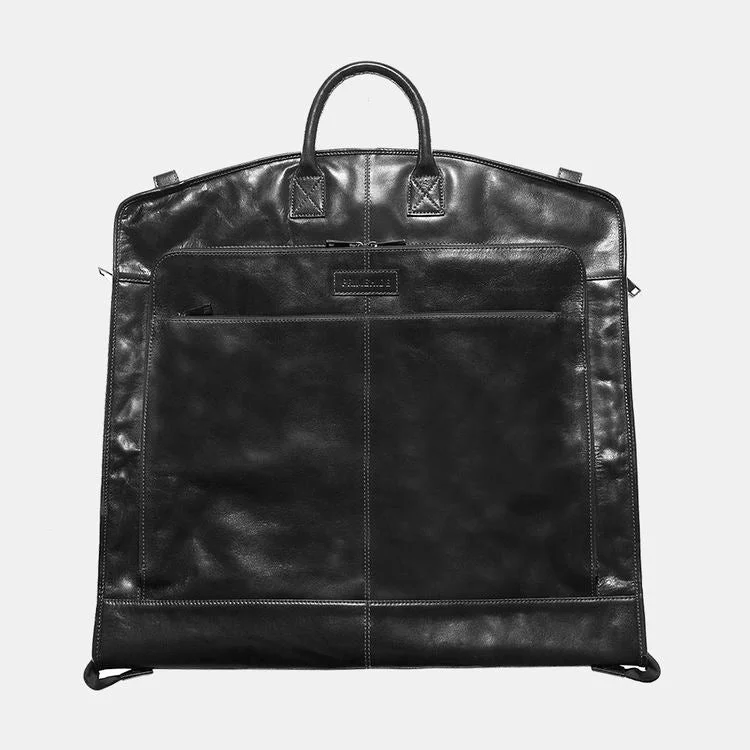 Prime Hide Milano Leather Suit Carrier