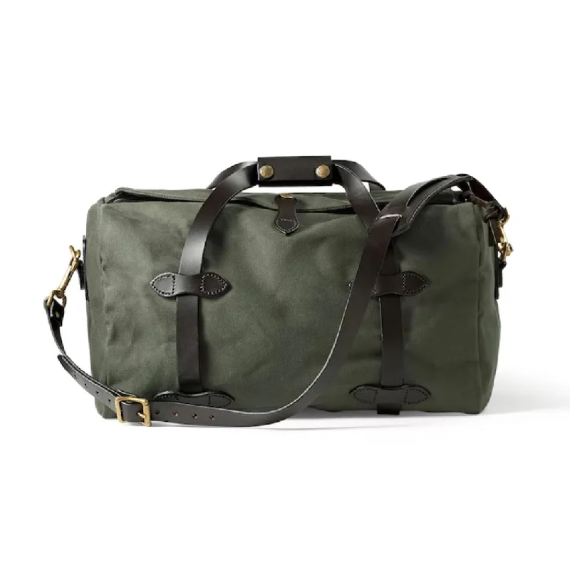 Rugged Twill Small Duffle (Otter Green)