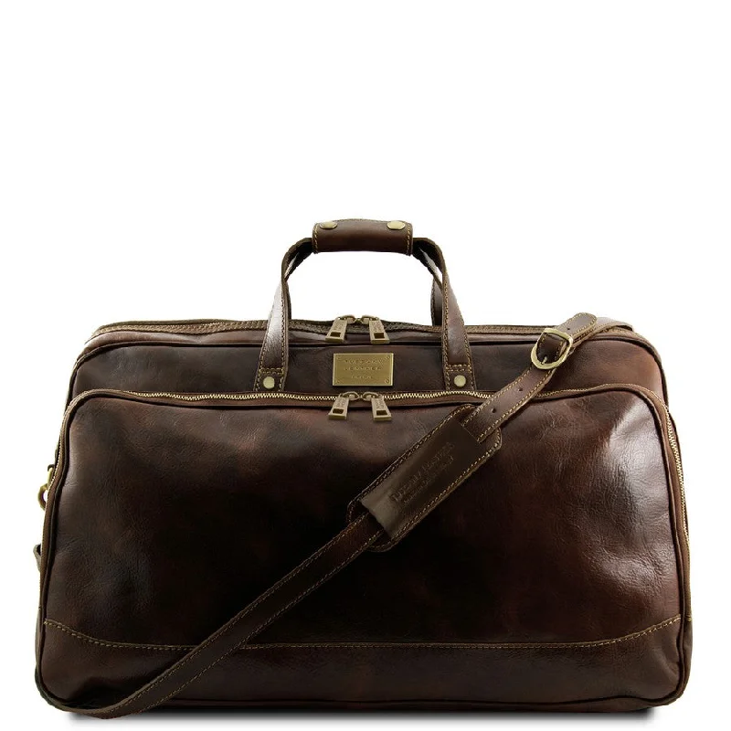 Bora Bora Small Leather Trolley Bag