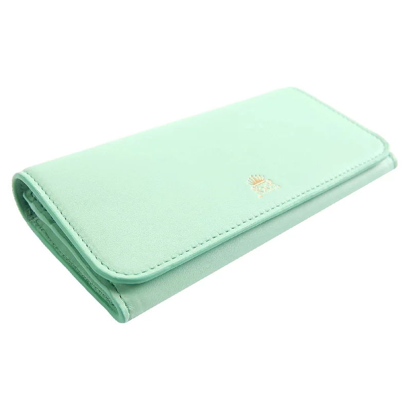 Tiffany Long Wallet - Mint Green