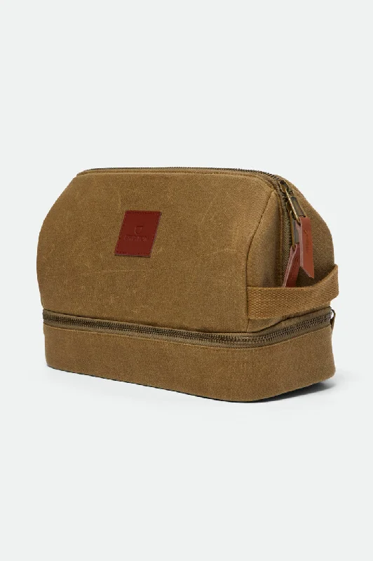 Traveler Dopp Kit - Olive Brown