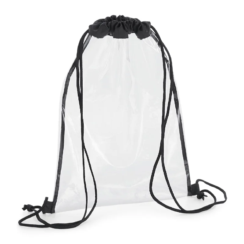 Bagbase Transparent Drawstring Bag