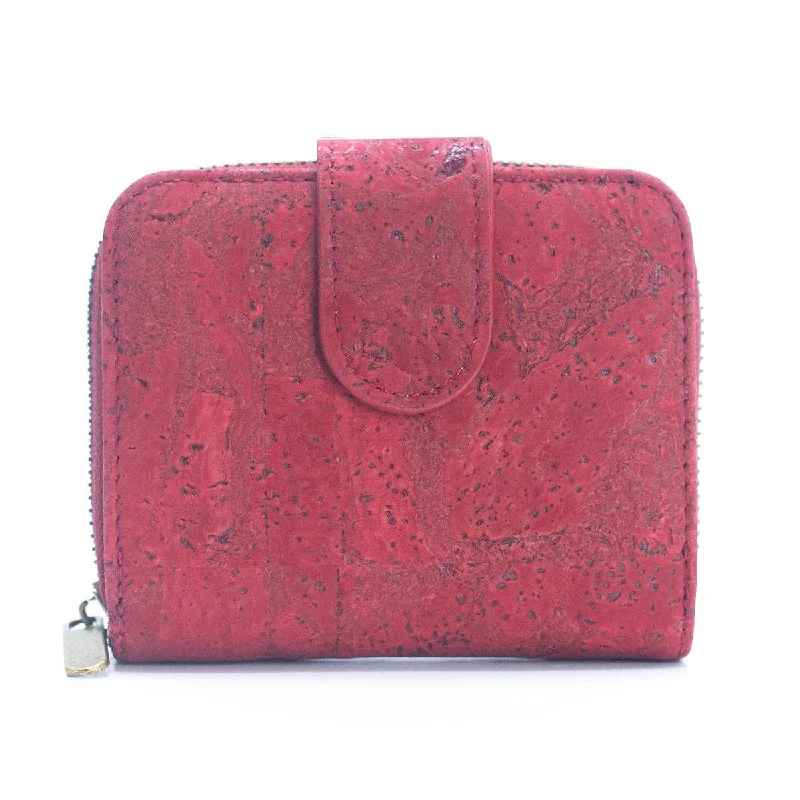 Colored Cork Ladies' Wallet Anti-RFID Protection BAG-2268