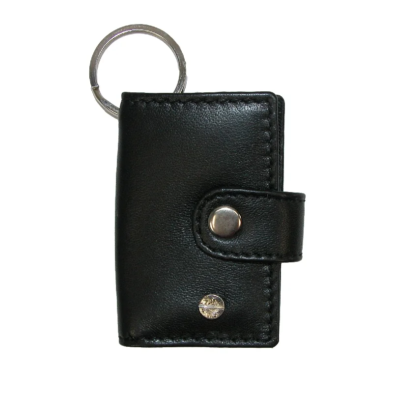 CTM® Leather Scan Card Key Chain Wallet (Pack of 3)