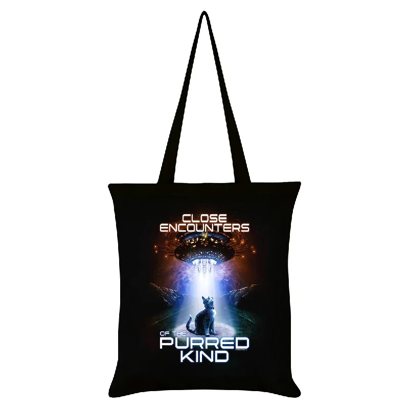 Grindstore Close Encounters of the Purred Kind Tote Bag