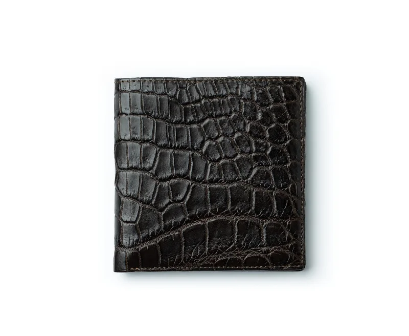 International Wallet No. 104 | Walnut Crocodile