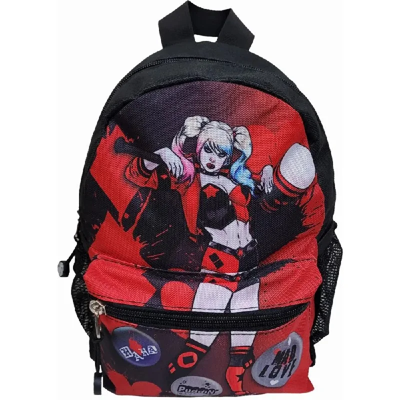 Spiral Direct Splattered Harley Quinn Mini Backpack