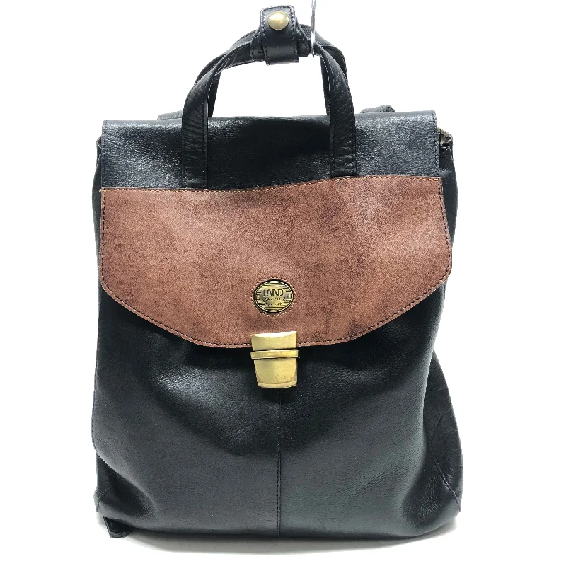 Backpack Leather By Clothes Mentor, Size: Large