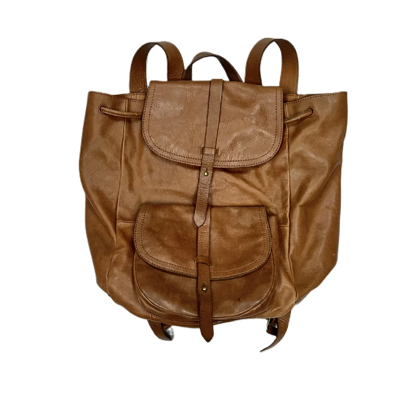 Backpack Leather By Madewell  Size: Large