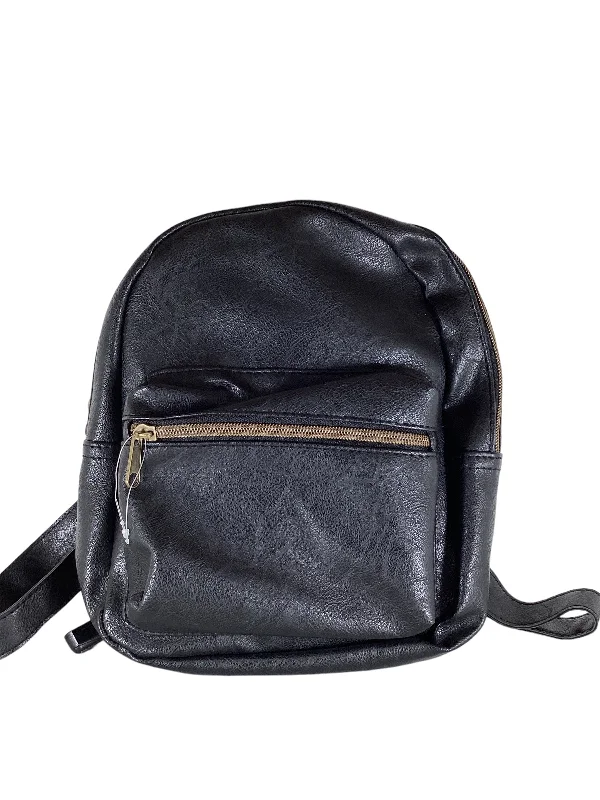 Black Backpack Clothes Mentor, Size Small