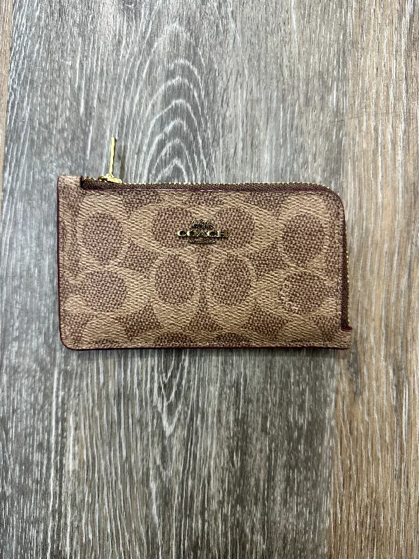 Wallet Designer By Coach, Size: Small